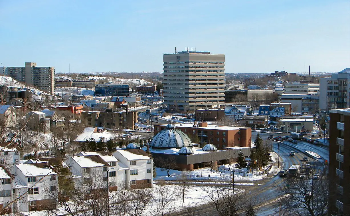Greater Sudbury / Grand Sudbury, Ontario: Centre of Sudbury, Ontario, Canada